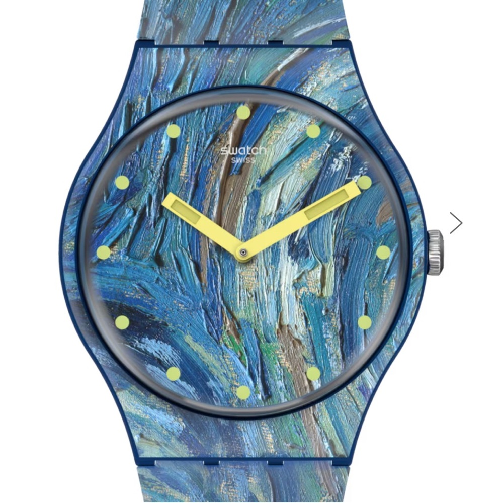 NIB Swatch x MoMA Watch - The Starry Night by Vincent Van Gogh